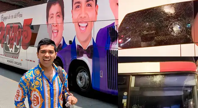 Chofer de bus resultó herido tras agresión a vehículo de chiclayanos