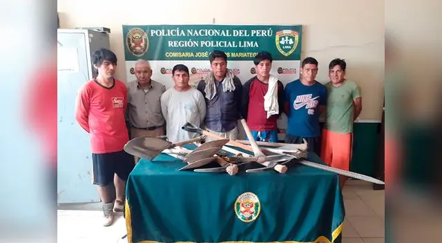 Detenidos se encuentran en la Depincri de Villa María del Triunfo