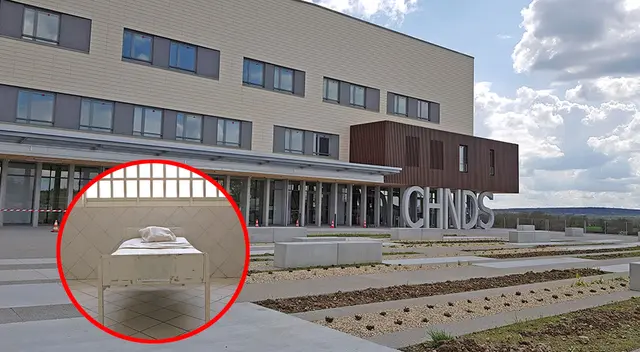 El joven intentaba escapar del centro médico El joven intentaba escapar del centro médico