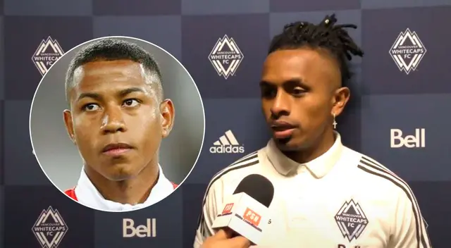 Yordy Reyna bromeó por el tremendo gol de Anyd Polo.