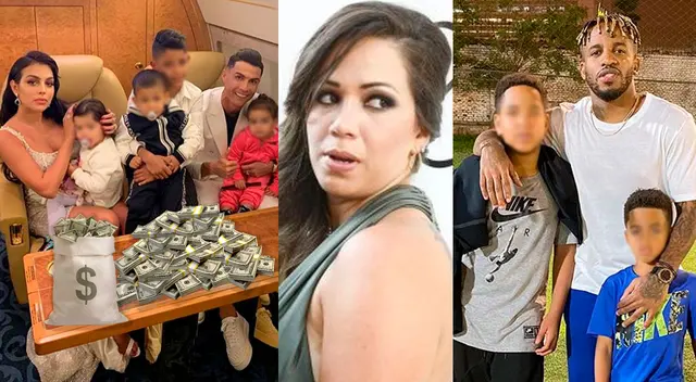 Cristiano Ronaldo  y la cuantiosa suma de dinero que da por manutención.