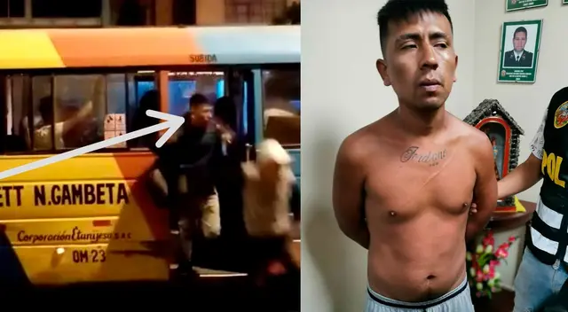 Junior Manuel Galán Sifuentes, uno de los capturados
