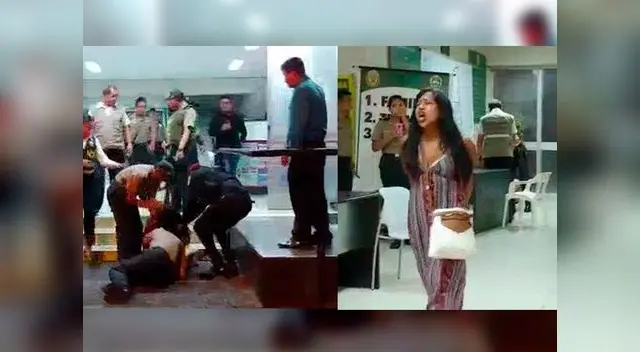 Agresión a suboficial PNP Agresión a suboficial PNP