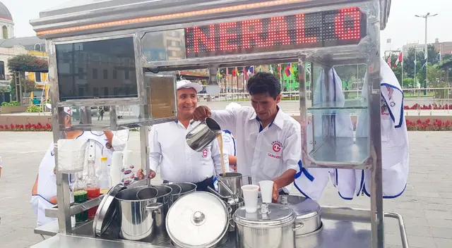 Emolienteros en plaza Manco Cápac Emolienteros en plaza Manco Cápac