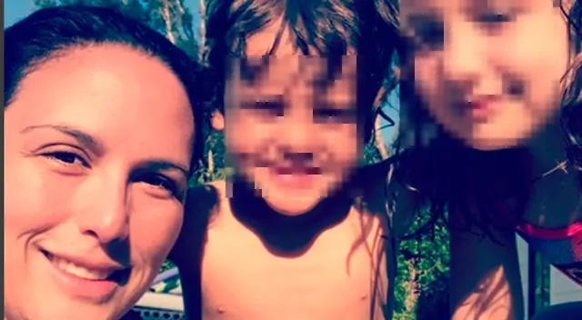 La actriz tiene dos pequeños hijos de 7 y 5 años