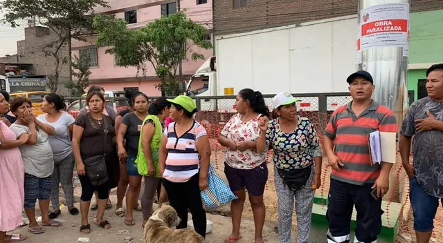 Vecinos de El Agustino reclaman por antena