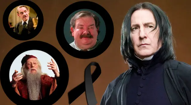 Actores de Harry Potter que murieron Actores de Harry Potter que murieron