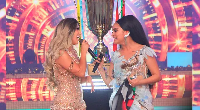 Yahaira Plasencia y Daniela Darcourt dejaron sus diferencias atrás, hoy se desean lo mejor.