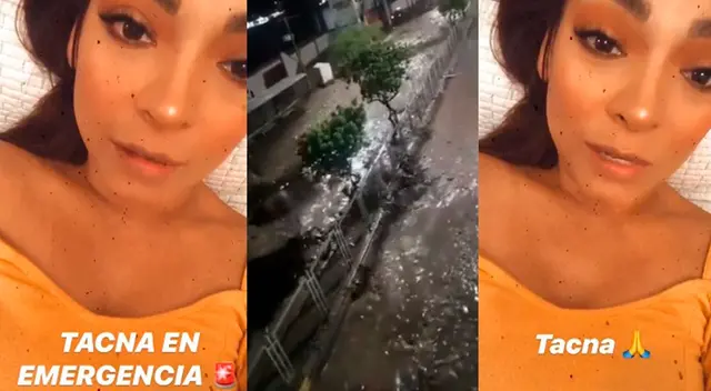 Cielo Torres preocupada por situación que se vive en Tacna. Cielo Torres preocupada por situación que se vive en Tacna.
