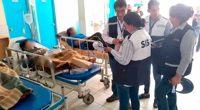 El Seguro Integral de Salud anunció su apoyo en la atención de heridos.