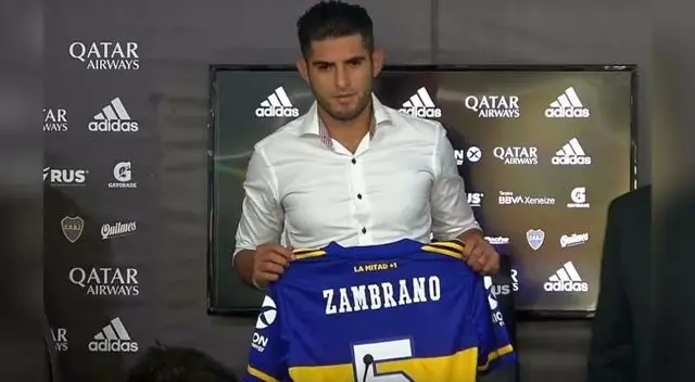 Zambrano debutaría este domingo con Boca ante Godoy Cruz. Zambrano debutaría este domingo con Boca ante Godoy Cruz.