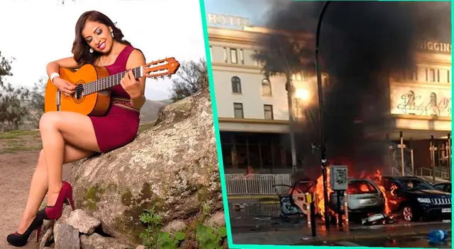 La presentación de la cantante peruana habría sido suspendida debido a las protestas en Chile.