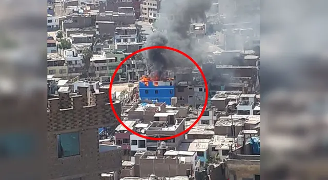 El olor a humo se ha registrado a tres cuadras del incidente El olor a humo se ha registrado a tres cuadras del incidente