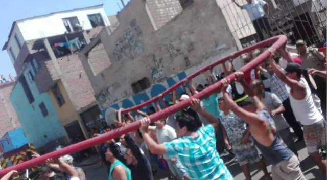 Incendio en el Agustino Incendio en el Agustino