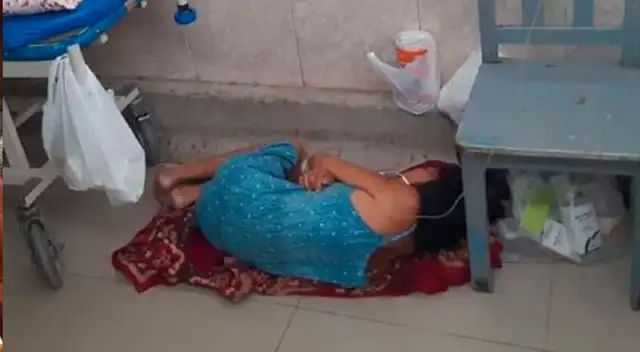 Hospital Las Mercedes de Chiclayo en estado crítico por la falta de camillas