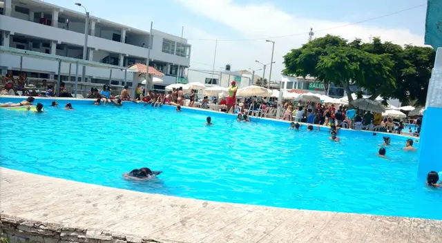 Tragedia en la piscina de Villa El Salvador Tragedia en la piscina de Villa El Salvador