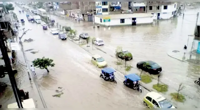 Indeci mantiene la alerta roja hasta que disminuyan las lluvias.