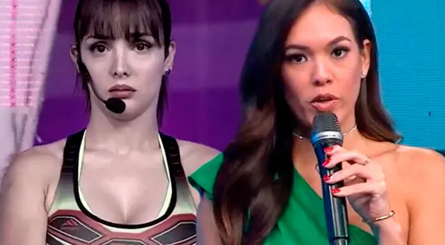 Rosángela Espinoza se mostró sorprendida con la actitud de Jazmín Pinedo. Rosángela Espinoza se mostró sorprendida con la actitud de Jazmín Pinedo.