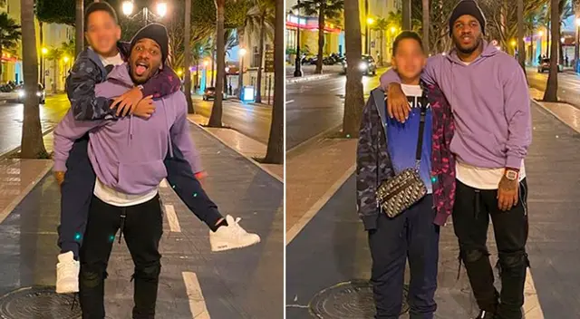 Jefferson Farfán se vio con su hijo Adriano antes de viajar a Rusia. Jefferson Farfán se vio con su hijo Adriano antes de viajar a Rusia.