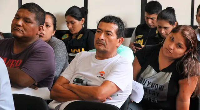 Poder Judicial dictó prisión preventiva contra banda