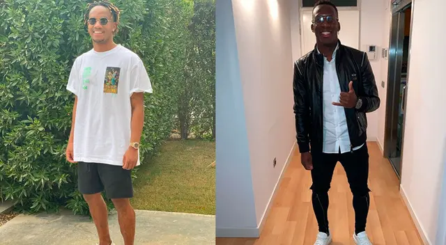 André Carrilloy su broma a su íntimo amigo Luis Advíncula. André Carrilloy su broma a su íntimo amigo Luis Advíncula.