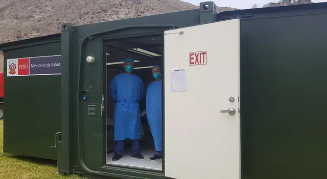 Módulos de aislamiento contra el coronavirus en hospital del Agustino [VIDEO]