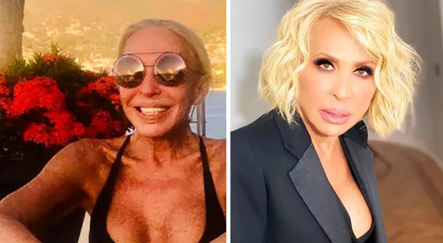 En poses de modelo, Laura disfrutó de la piscina y el mar de la paradisíaca ciudad. En poses de modelo, Laura disfrutó de la piscina y el mar de la paradisíaca ciudad.