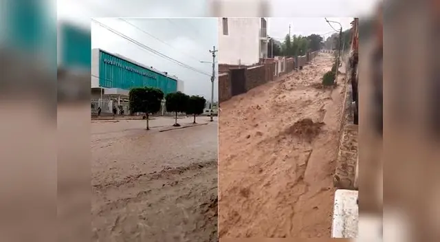 Huaicos ingresan a Moquegua y afectan viviendas y hasta Hospital Regional