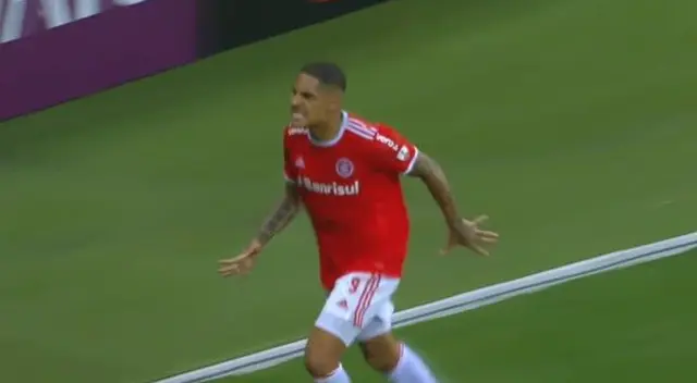 El peruano marca un gol con Internacional después de tiempo El peruano marca un gol con Internacional después de tiempo