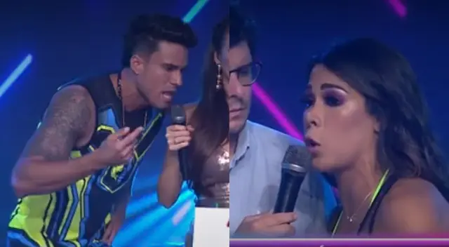 Karen Dejo no toleró los comentarios de Gino Assereto. Karen Dejo no toleró los comentarios de Gino Assereto.