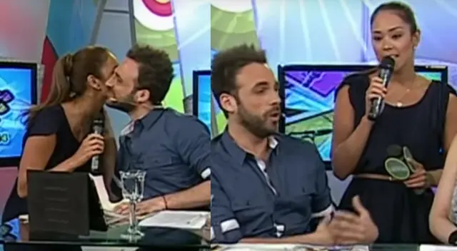 Cuando existía una buena relación entre ambos.