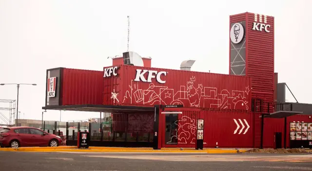 Local ecoamigable de KFC en Lurín. Local ecoamigable de KFC en Lurín.
