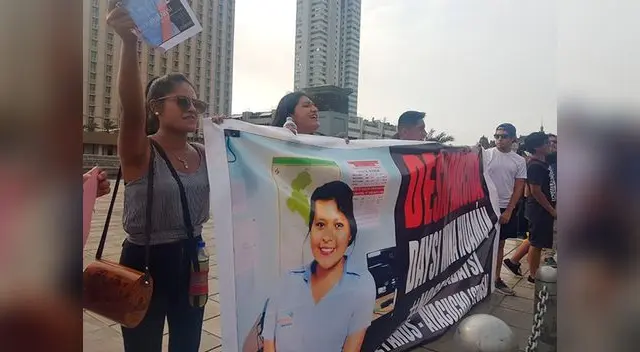 Plantón en apoyo a búsqueda de periodista desaparecida