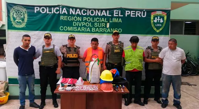 Se disfrazaban de trabajadores de Sedapal para robar las casas Se disfrazaban de trabajadores de Sedapal para robar las casas