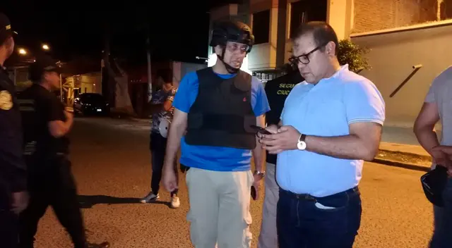 Chiclayo: Serenos fueron atacados con cuchillos y un perro pitbull [VIDEO]