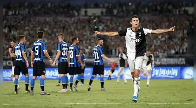 Cristiano vive el Juventus- Inter como el Real Madrid- Barcelona Cristiano vive el Juventus- Inter como el Real Madrid- Barcelona