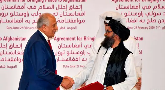 Acuerdo de paz entre Estados Unidos y los talibanes