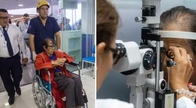 El 'Superman peruano' quedó ciego a causa del glaucoma que padece El 'Superman peruano' quedó ciego a causa del glaucoma que padece