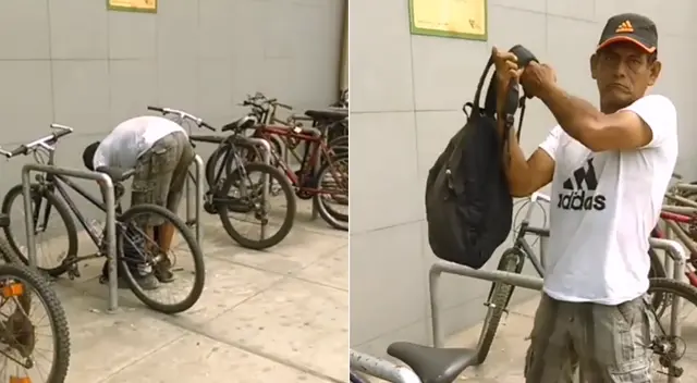 El usuario denunció que no había nadie vigilando el estacionamiento para bicicletas.