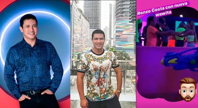 Renzo Costa ampayado con 'amiga' Renzo Costa ampayado con 'amiga'