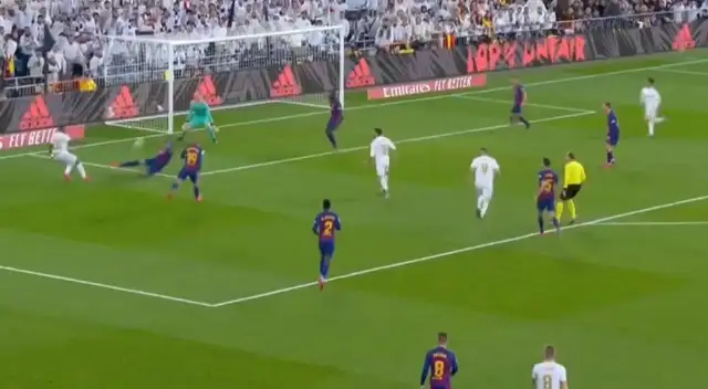 Real Madrid vs Barcelona EN VIVO Ver GOL de Vinícius Júnior VIDEO ...