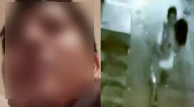 El cuerpo de la menor fue hallado envuelto entre varios sacos y bolsas.