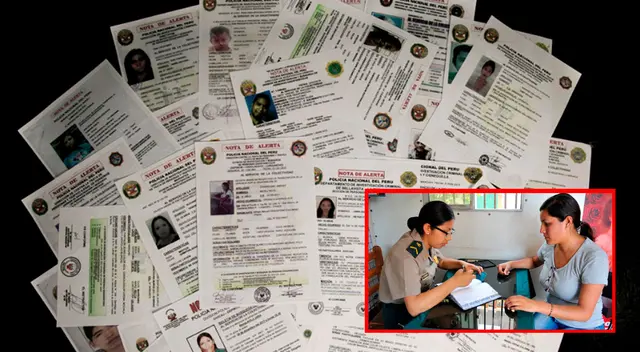 Se debe de tener en cuenta los datos del denunciante y del desaparecido