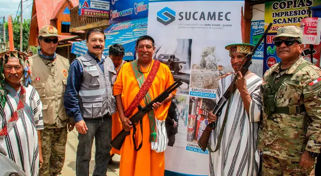 Campaña de control y registro de armas en Junín. Campaña de control y registro de armas en Junín.