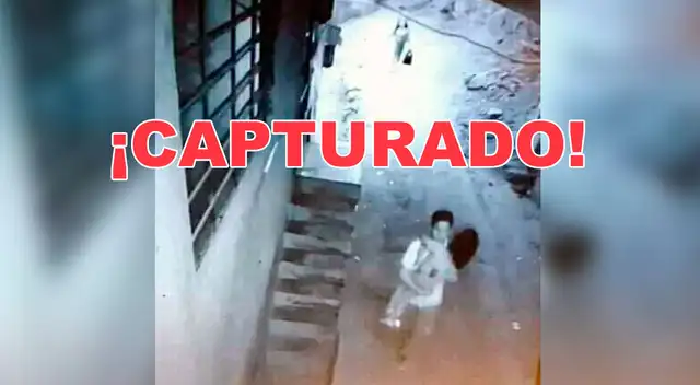 Adolescente fue captado por cámaras de seguridad cuando secuestraba a Camila, de 4 años.