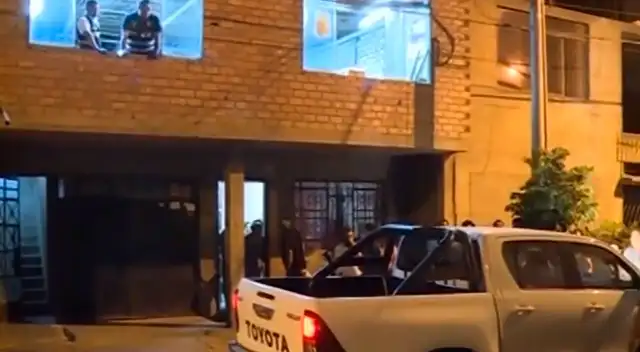 Segundo piso del inmueble donde ocurrió el crimen.