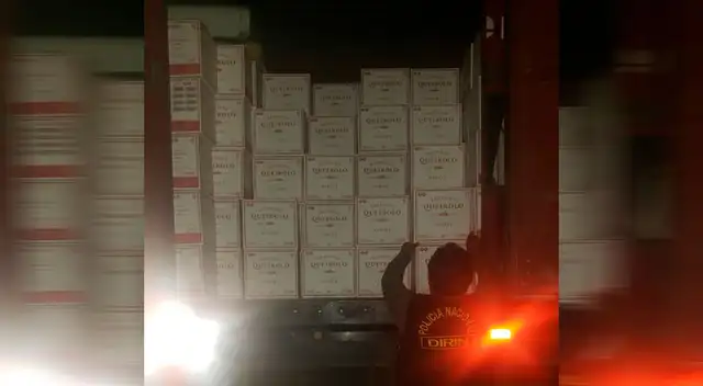 Personal de la Dirin detuvo a seis sujetos que habían robado el tráiler