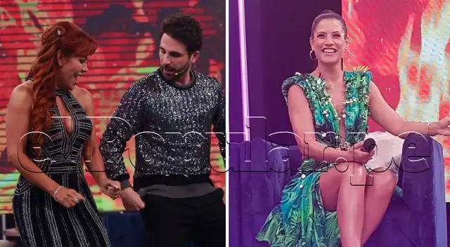 María Pía fue la invitada sorpresa de la noche.