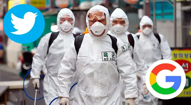 Google y Twitter toman medidas por el coronavirus
