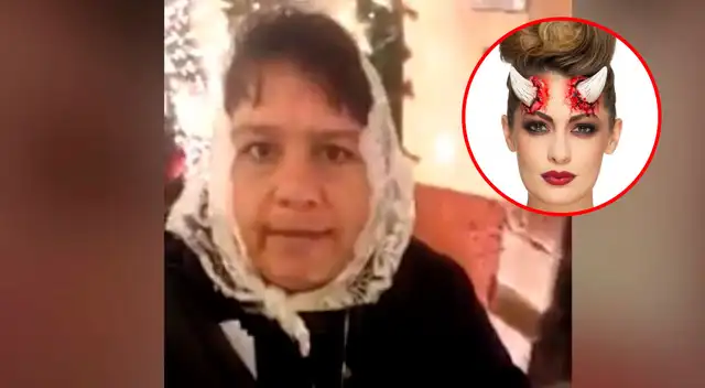 La mujer asegura haber visto el infierno con sus propios ojos.